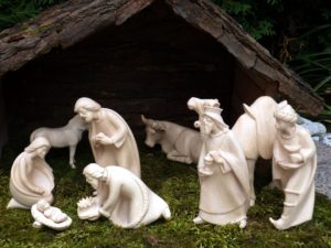 jesus is the answer - nativity scene