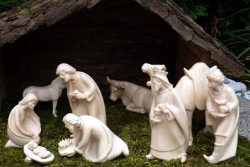 jesus is the answer - nativity scene